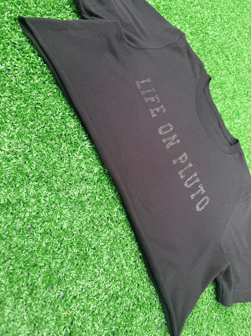 'Out Of Reach' Tonal Crop Tee