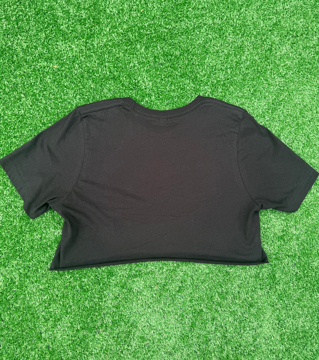 'Out Of Reach' Tonal Crop Tee