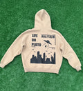 'It's Lonely At The Top' Heavyweight Oversized Pullover Hoodie