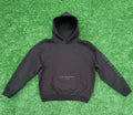 'Out Of Reach' Black Heavyweight Oversized Pullover Hoodie